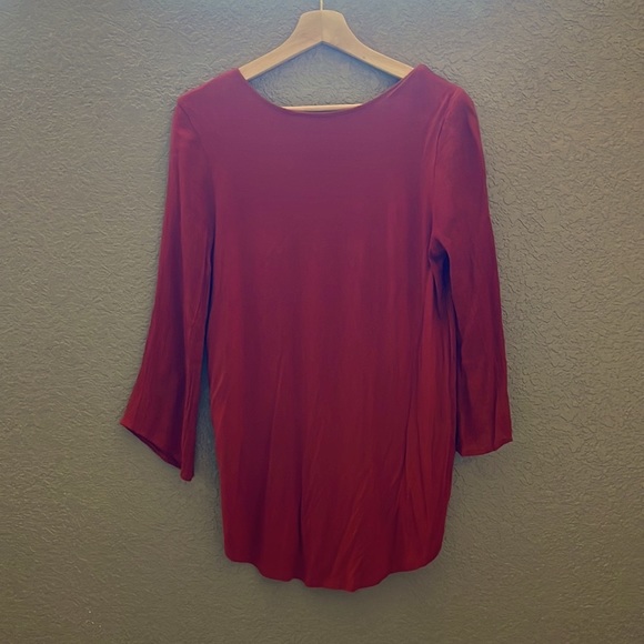 Boho, beautiful rich rust color top! - Picture 8 of 8